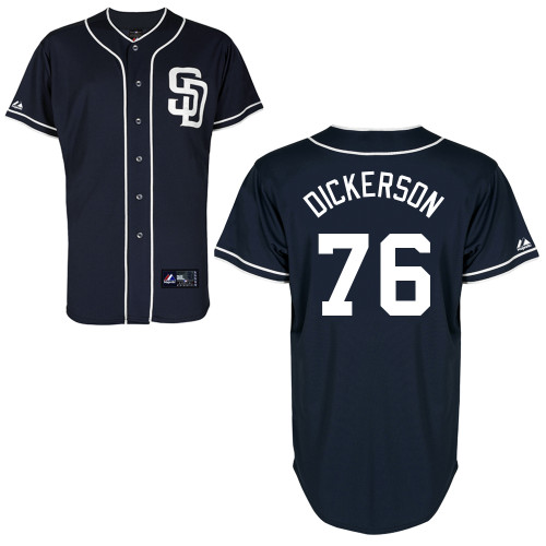 Alex Dickerson #76 mlb Jersey-San Diego Padres Women's Authentic Alternate 1 Cool Base Baseball Jersey